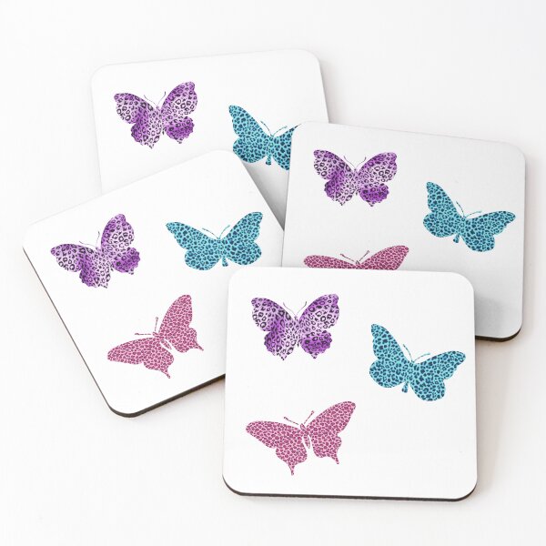 Item preview, cheetah print butterflies designed and sold by madebykenz.
