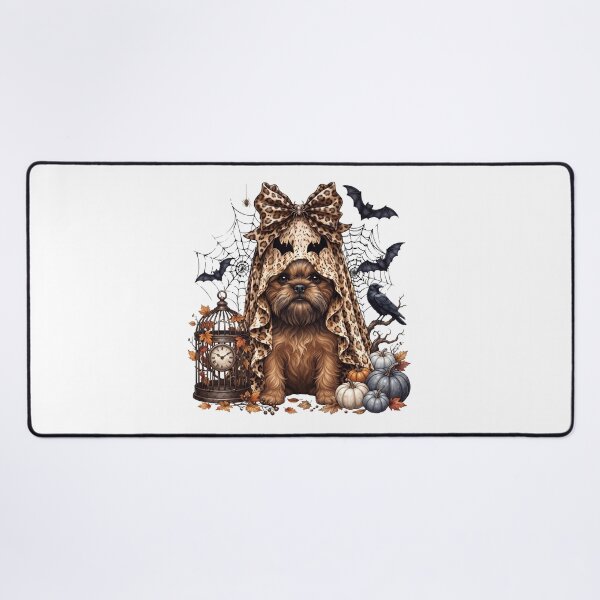 Item preview, Brussels Griffon Halloween Boo Pumpkin Dog Mom Lover designed and sold by dian-rody-crest.