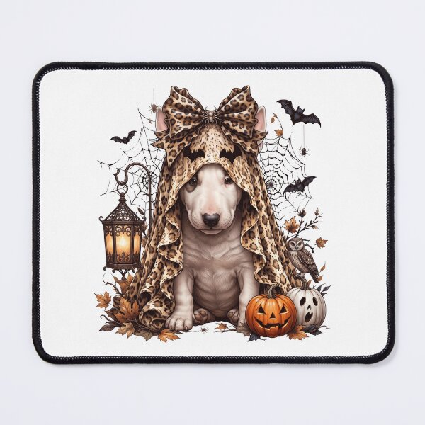 Item preview, Bull Terrier Halloween Boo Pumpkin Dog Mom Lover designed and sold by dian-rody-crest.
