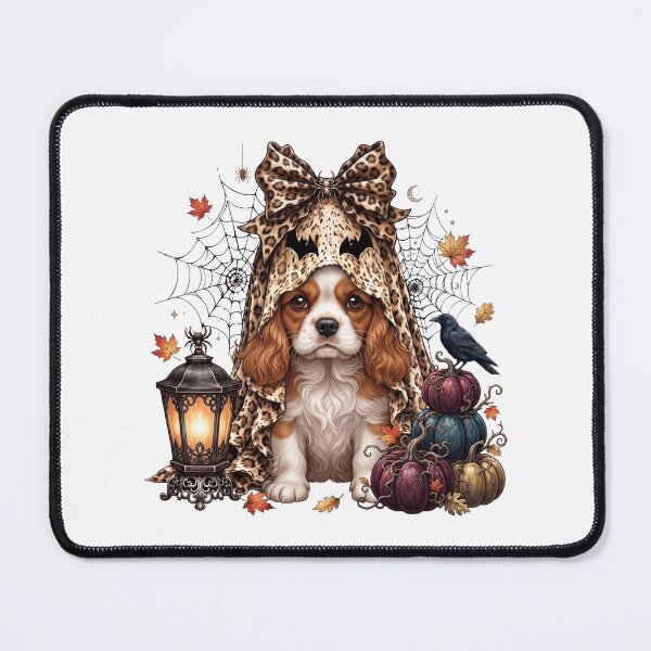 Item preview, Cavalier King Charles Spaniel Halloween Boo Pumpkin Dog Mom Lover designed and sold by dian-rody-crest.