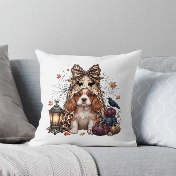 Item preview, Cavalier King Charles Spaniel Halloween Boo Pumpkin Dog Mom Lover designed and sold by dian-rody-crest.