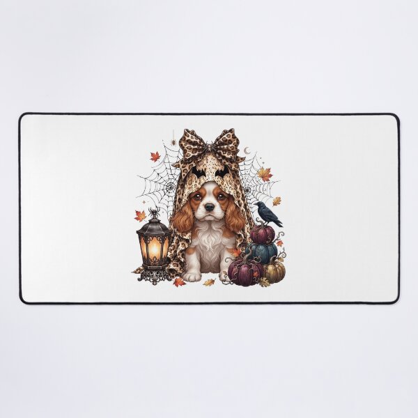 Item preview, Cavalier King Charles Spaniel Halloween Boo Pumpkin Dog Mom Lover designed and sold by dian-rody-crest.