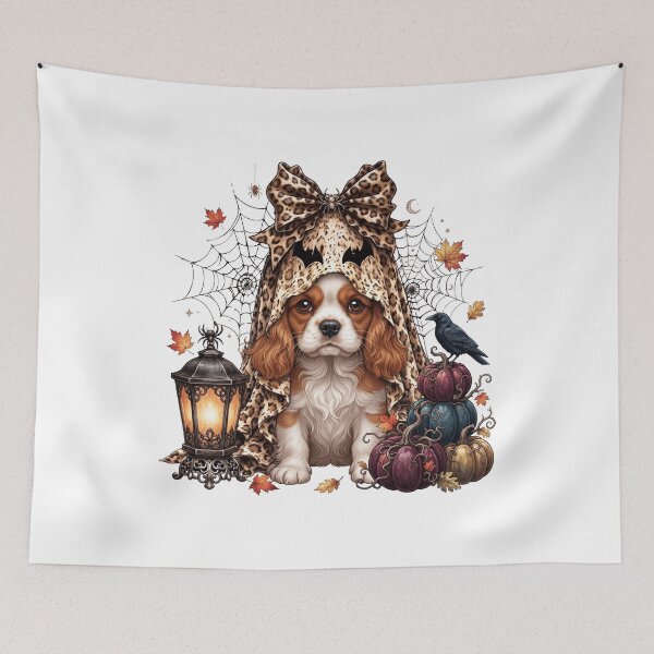 Item preview, Cavalier King Charles Spaniel Halloween Boo Pumpkin Dog Mom Lover designed and sold by dian-rody-crest.