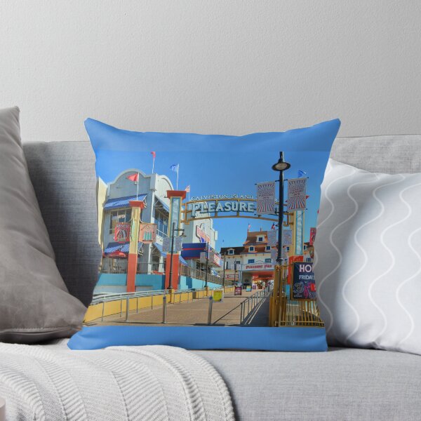 Item preview, Entrance to Galveston Island Pleasure Pier designed and sold by Savannah Gibbs.