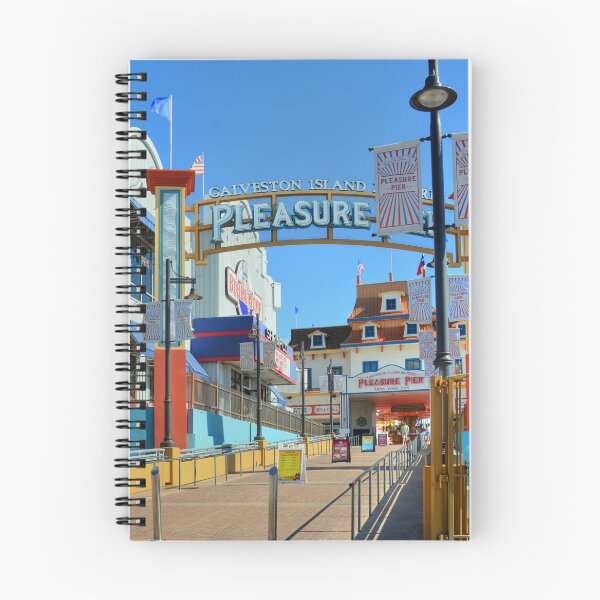 Item preview, Entrance to Galveston Island Pleasure Pier designed and sold by Savannah Gibbs.