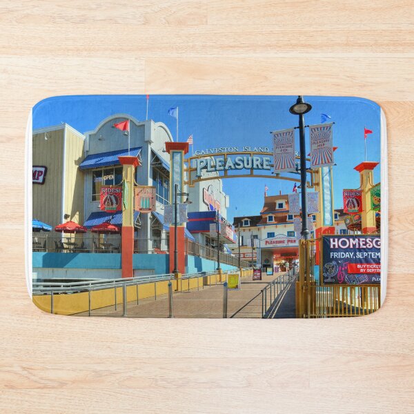 Item preview, Entrance to Galveston Island Pleasure Pier designed and sold by Savannah Gibbs.