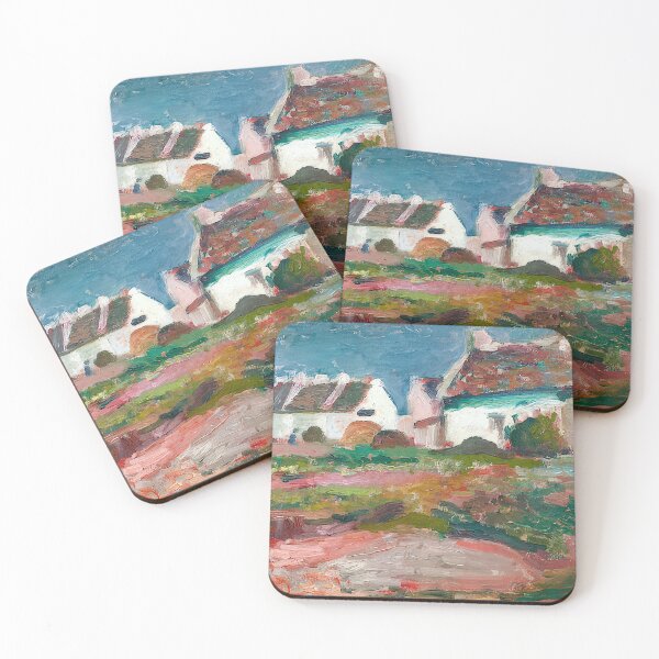 Item preview, Maisons a kervilahouen belle ile 1896 designed and sold by VeilOfPigments.