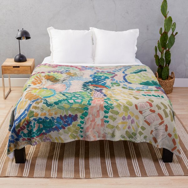 Item preview, Madame matisse in the olive grove 1905 designed and sold by VeilOfPigments.