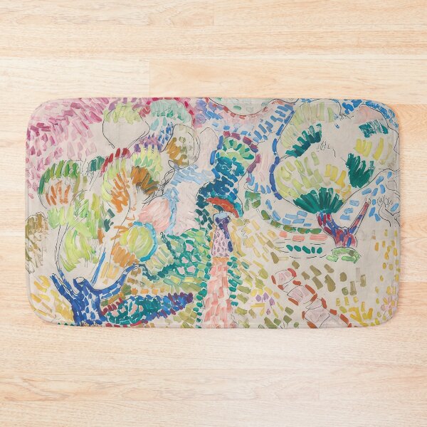 Item preview, Madame matisse in the olive grove 1905 designed and sold by VeilOfPigments.