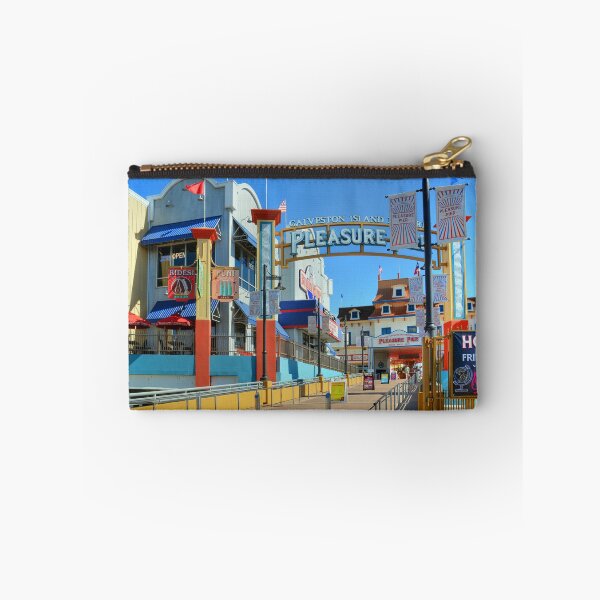 Item preview, Entrance to Galveston Island Pleasure Pier designed and sold by Savannah Gibbs.