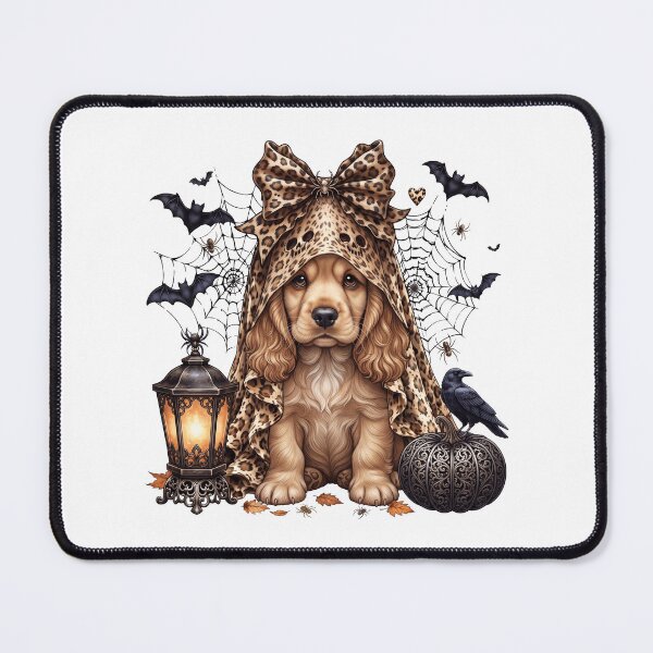 Item preview, Cocker Spaniel Halloween Boo Pumpkin Dog Mom Lover designed and sold by dian-rody-crest.