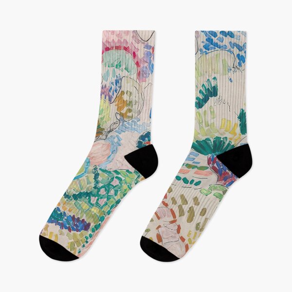 Item preview, Madame matisse in the olive grove 1905 designed and sold by VeilOfPigments.