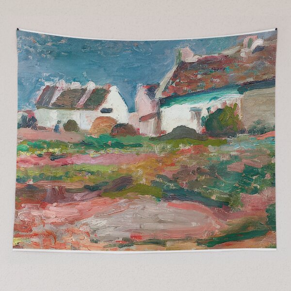 Item preview, Maisons a kervilahouen belle ile 1896 designed and sold by VeilOfPigments.