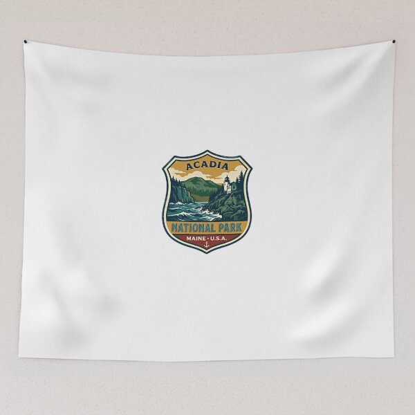 Item preview, Acadia National Park Maine U.S.A. National Park Travel Destination Vacation Hiking designed and sold by Star3NowForMe.