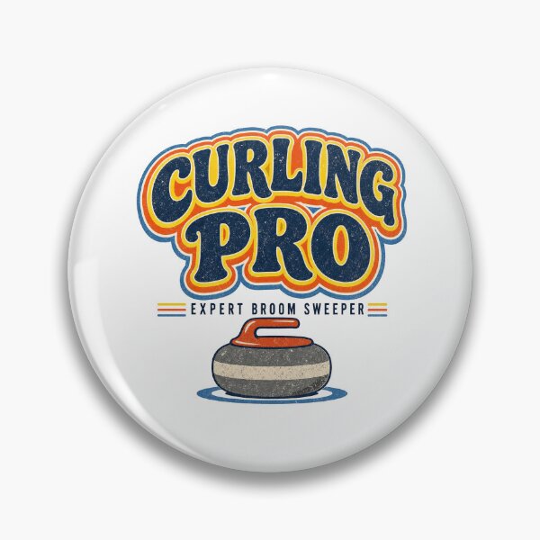 Item preview, Retro Curling Pro Broom Sweeper designed and sold by BestCoolStuff.