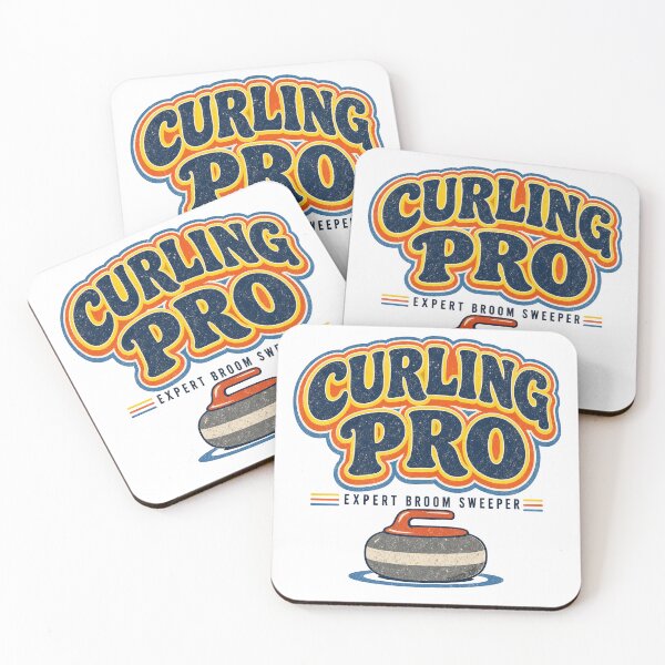 Item preview, Retro Curling Pro Broom Sweeper designed and sold by BestCoolStuff.