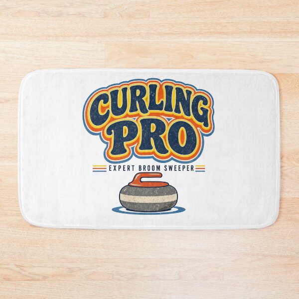 Item preview, Retro Curling Pro Broom Sweeper designed and sold by BestCoolStuff.