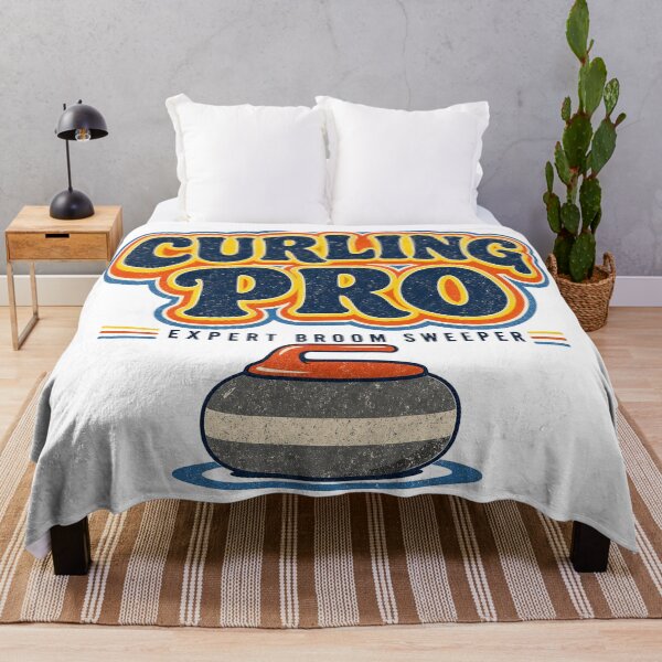 Item preview, Retro Curling Pro Broom Sweeper designed and sold by BestCoolStuff.