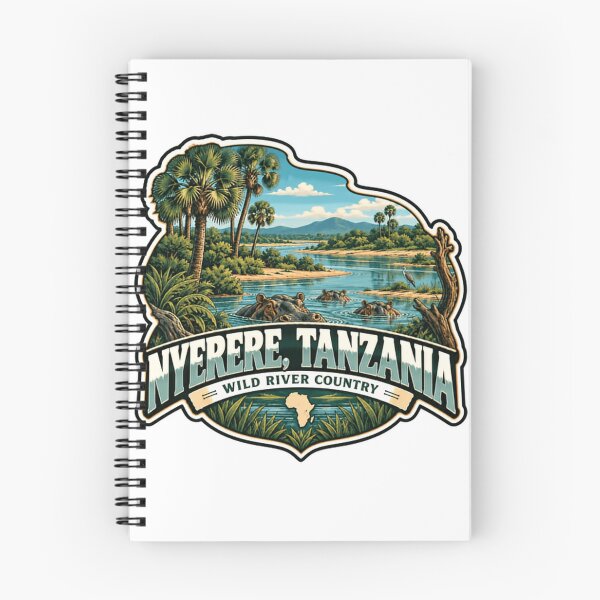 Item preview, Nyerere, Tanzania Wild River Country African Safari National Park Travel designed and sold by Star3NowForMe.