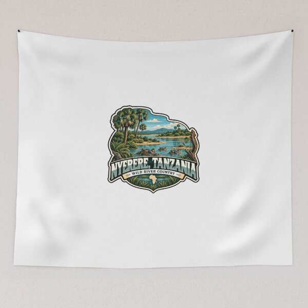 Item preview, Nyerere, Tanzania Wild River Country African Safari National Park Travel designed and sold by Star3NowForMe.