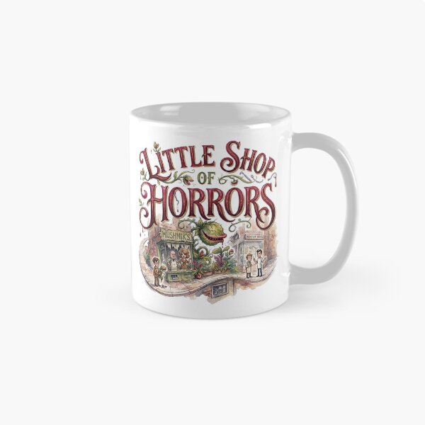Item preview,  Little Shop of Horrors - Whimsical Theater Art designed and sold by Lyric Vault - Rock on.
