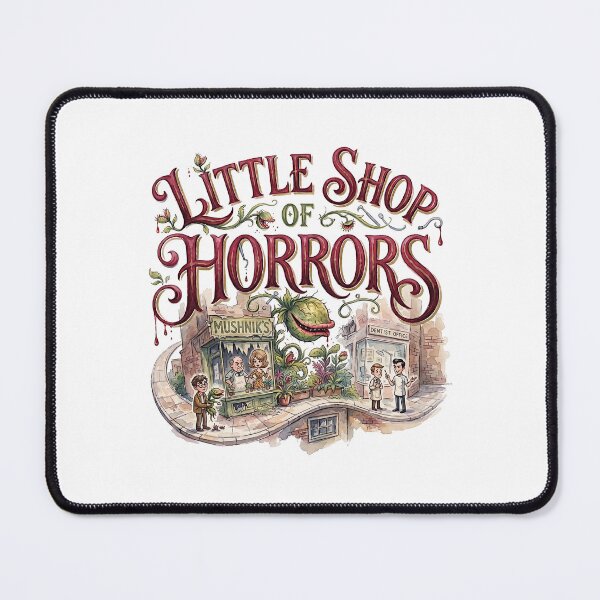 Item preview, Little Shop of Horrors - Whimsical Theater Art designed and sold by Lyric Vault - Rock on.