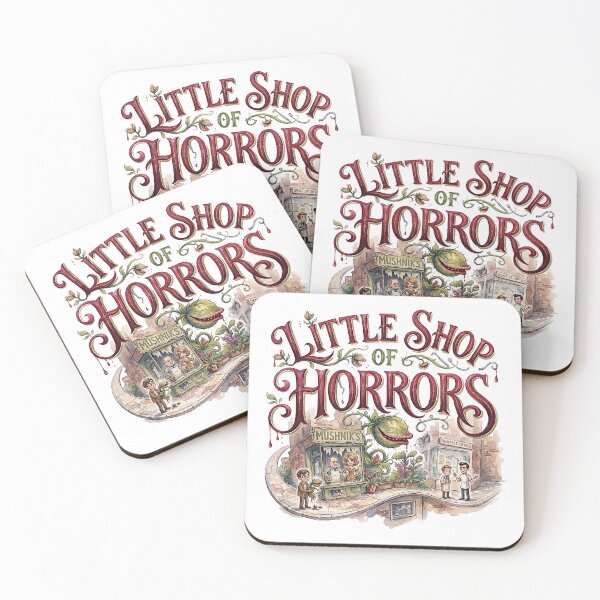 Item preview,  Little Shop of Horrors - Whimsical Theater Art designed and sold by Lyric Vault - Rock on.