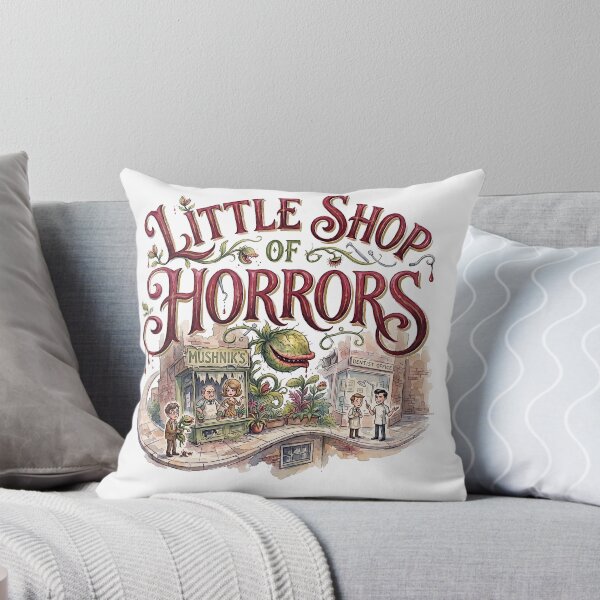Item preview,  Little Shop of Horrors - Whimsical Theater Art designed and sold by Lyric Vault - Rock on.
