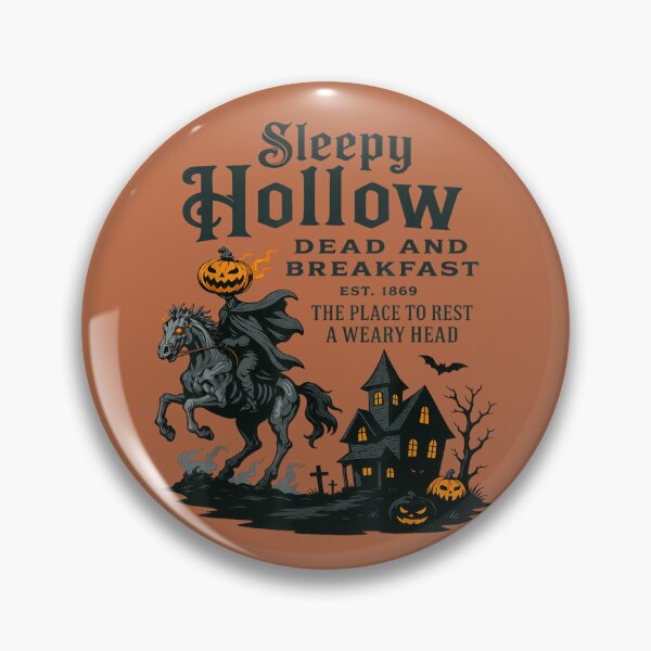 Item preview, Sleepy Hollow Headless Horseman Dead and Breakfast Halloween designed and sold by Regainbara.