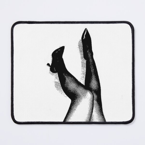 Item preview, Pointed-Toe High Heels – Surreal Black and White Fashion Art designed and sold by destelloacido.