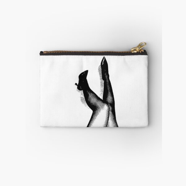 Item preview, Pointed-Toe High Heels – Surreal Black and White Fashion Art designed and sold by destelloacido.