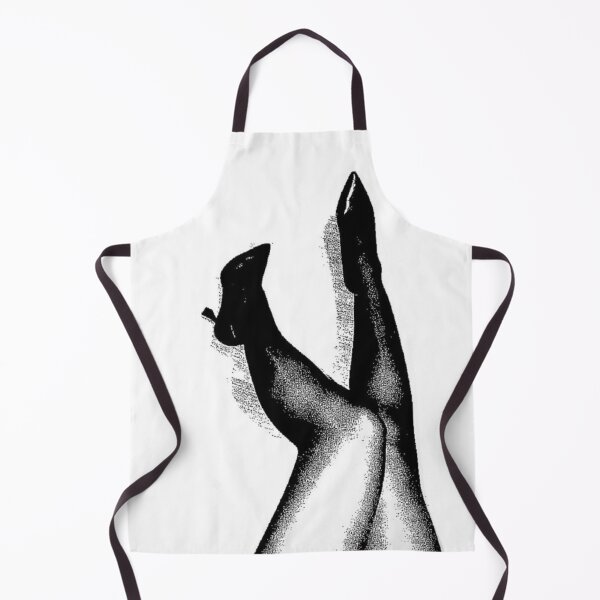 Item preview, Pointed-Toe High Heels – Surreal Black and White Fashion Art designed and sold by destelloacido.