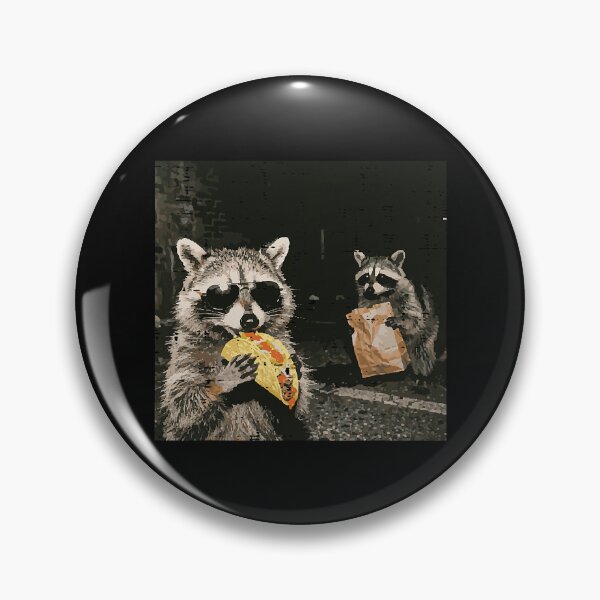 Item preview, Raccoon Sunglasses Tacos Meme Trash Panda Humor designed and sold by khdmalakarak.