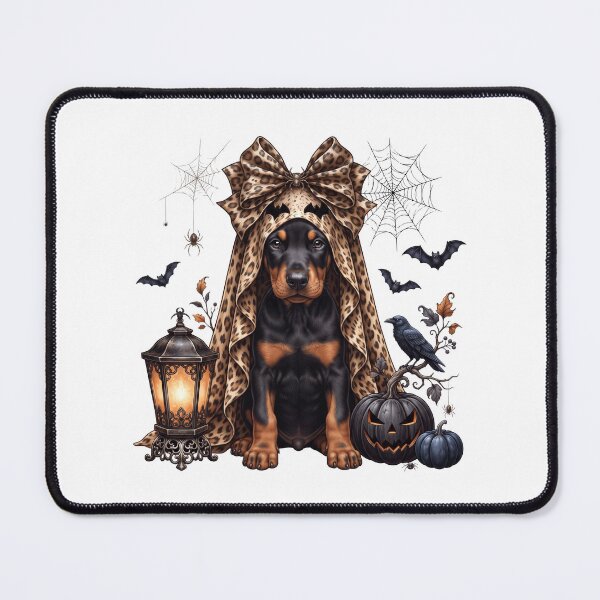 Item preview, Doberman Pinscher Halloween Boo Pumpkin Dog Mom Lover designed and sold by dian-rody-crest.