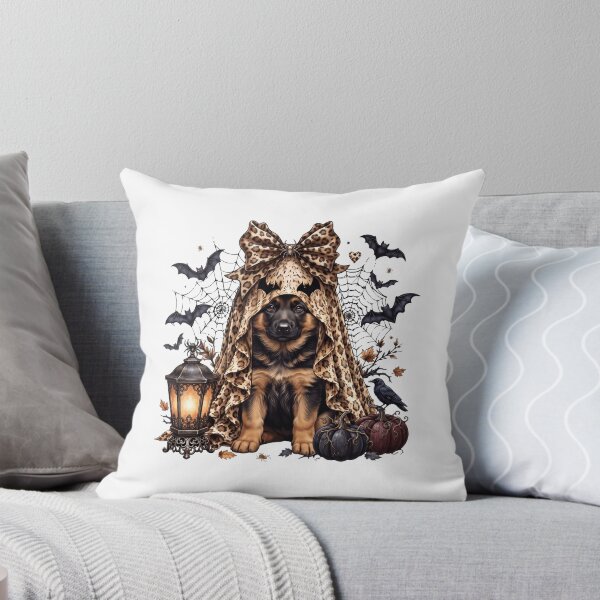 Item preview, German Shepherd Halloween Boo Pumpkin Dog Mom Lover designed and sold by dian-rody-crest.