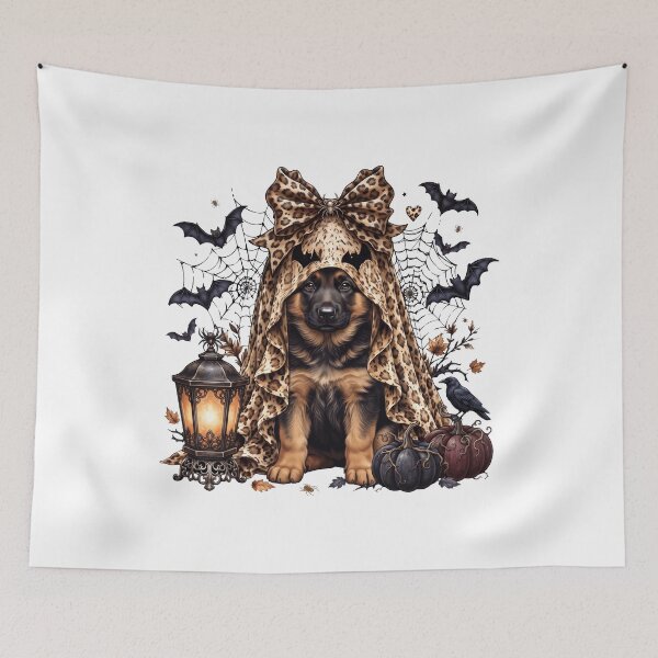 Item preview, German Shepherd Halloween Boo Pumpkin Dog Mom Lover designed and sold by dian-rody-crest.