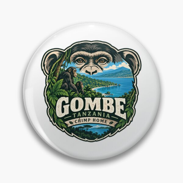 Item preview, Gombe Tanzania Chimp Home African Safari Wildlife Explorer designed and sold by Star3NowForMe.