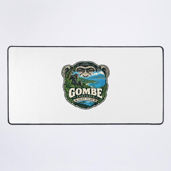 Item preview, Gombe Tanzania Chimp Home African Safari Wildlife Explorer designed and sold by Star3NowForMe.