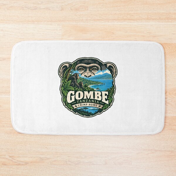 Item preview, Gombe Tanzania Chimp Home African Safari Wildlife Explorer designed and sold by Star3NowForMe.