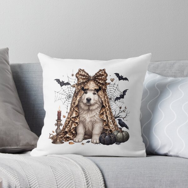 Item preview, Great Pyrenees Halloween Boo Pumpkin Dog Mom Lover designed and sold by dian-rody-crest.