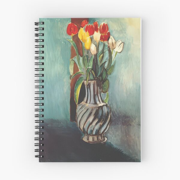 Item preview, Me myself stendhal vase of tulips 1914 designed and sold by VeilOfPigments.