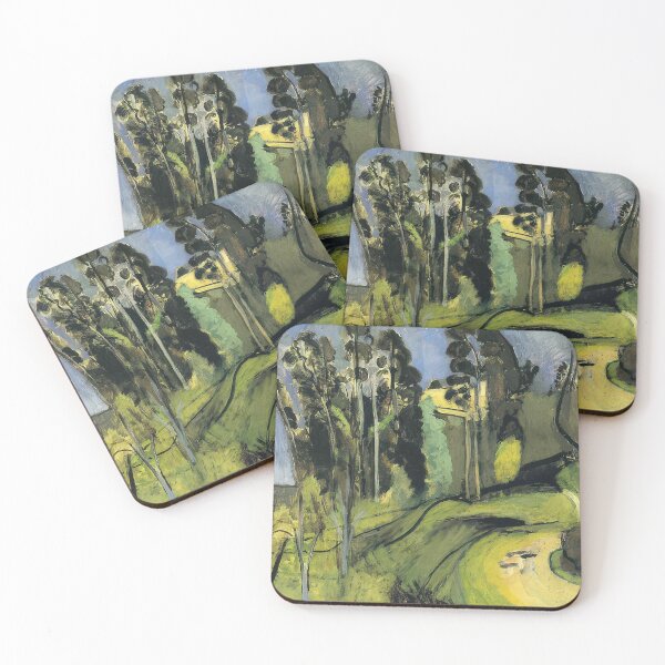 Item preview, Montalban landscape 1918 designed and sold by VeilOfPigments.