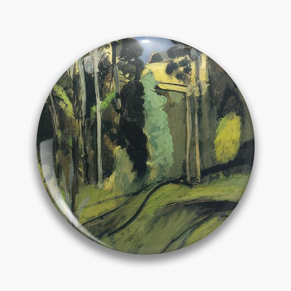 Item preview, Montalban landscape 1918 designed and sold by VeilOfPigments.
