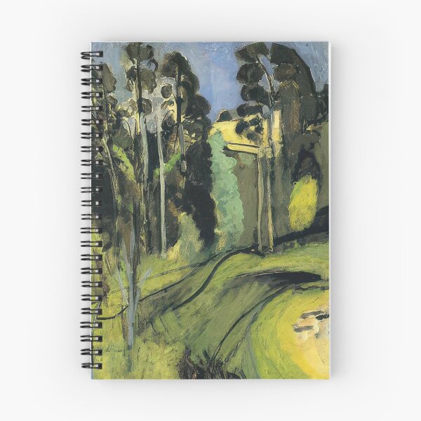 Item preview, Montalban landscape 1918 designed and sold by VeilOfPigments.