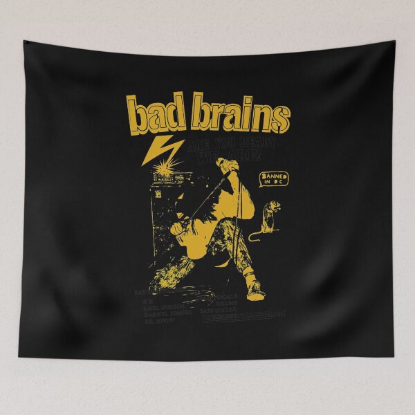 Item preview, Bad Brains Punk Rock Concert Flyer Design designed and sold by TrishaSmithsdfg.