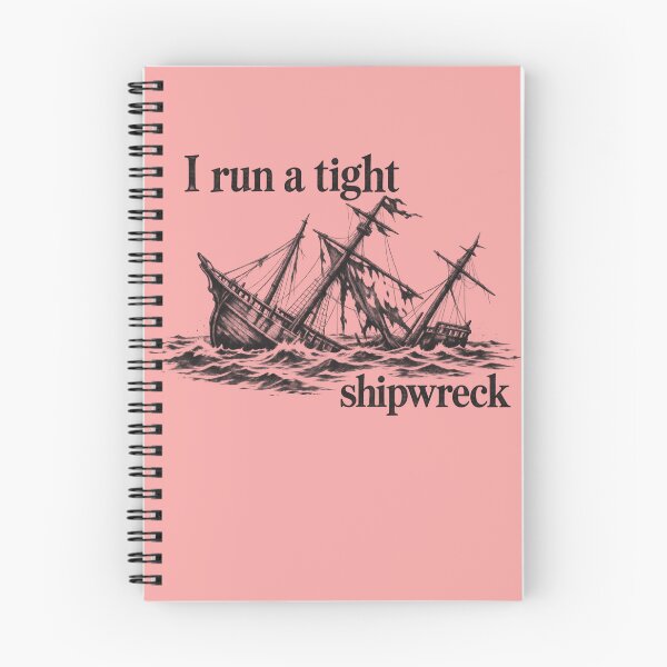 Item preview, I Run a Tight Shipwreck designed and sold by Ribeiro-Art.