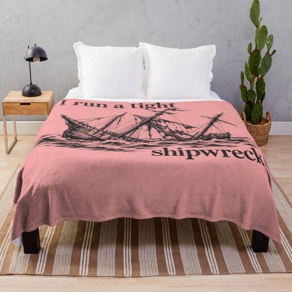 Item preview, I Run a Tight Shipwreck designed and sold by Ribeiro-Art.