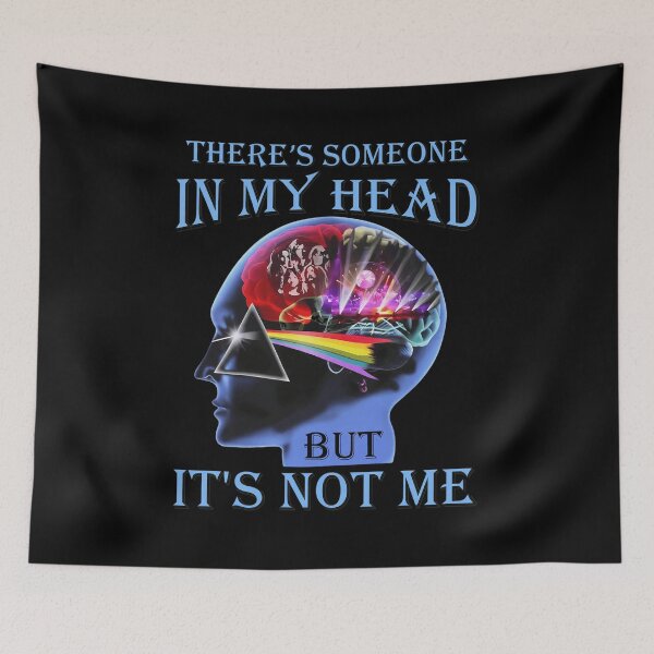 Item preview, Someone In My Head Psychedelic Rock Prism Design designed and sold by TrishaSmithsdfg.