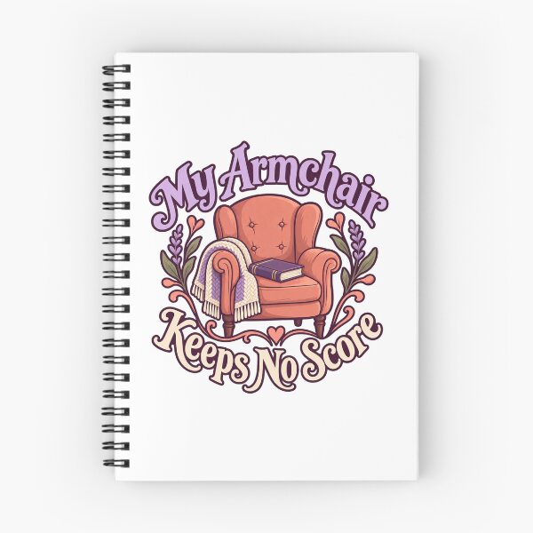 Item preview, My Armchair Keeps No Score Cozy Reading Quote designed and sold by Bikivuno.