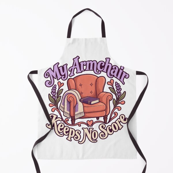 Item preview, My Armchair Keeps No Score Cozy Reading Quote designed and sold by Bikivuno.